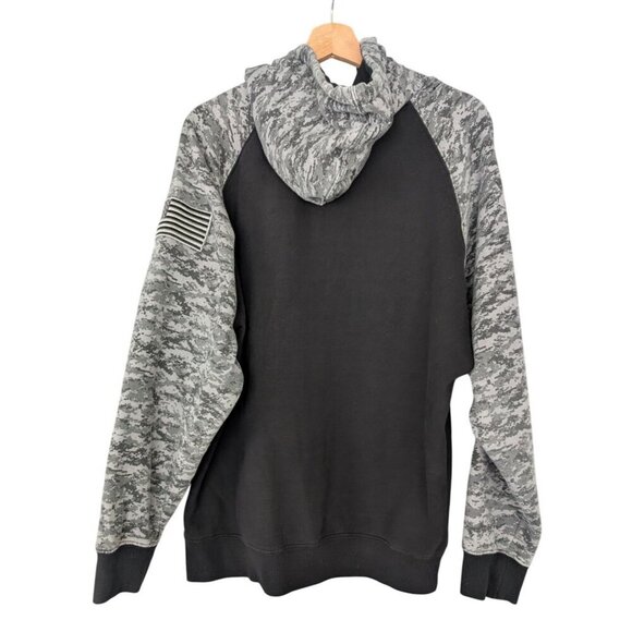 Vintage Y2K Ariat x Wolverine Trucking Camo Hoodie Men's Size L - Picture 2 of 6